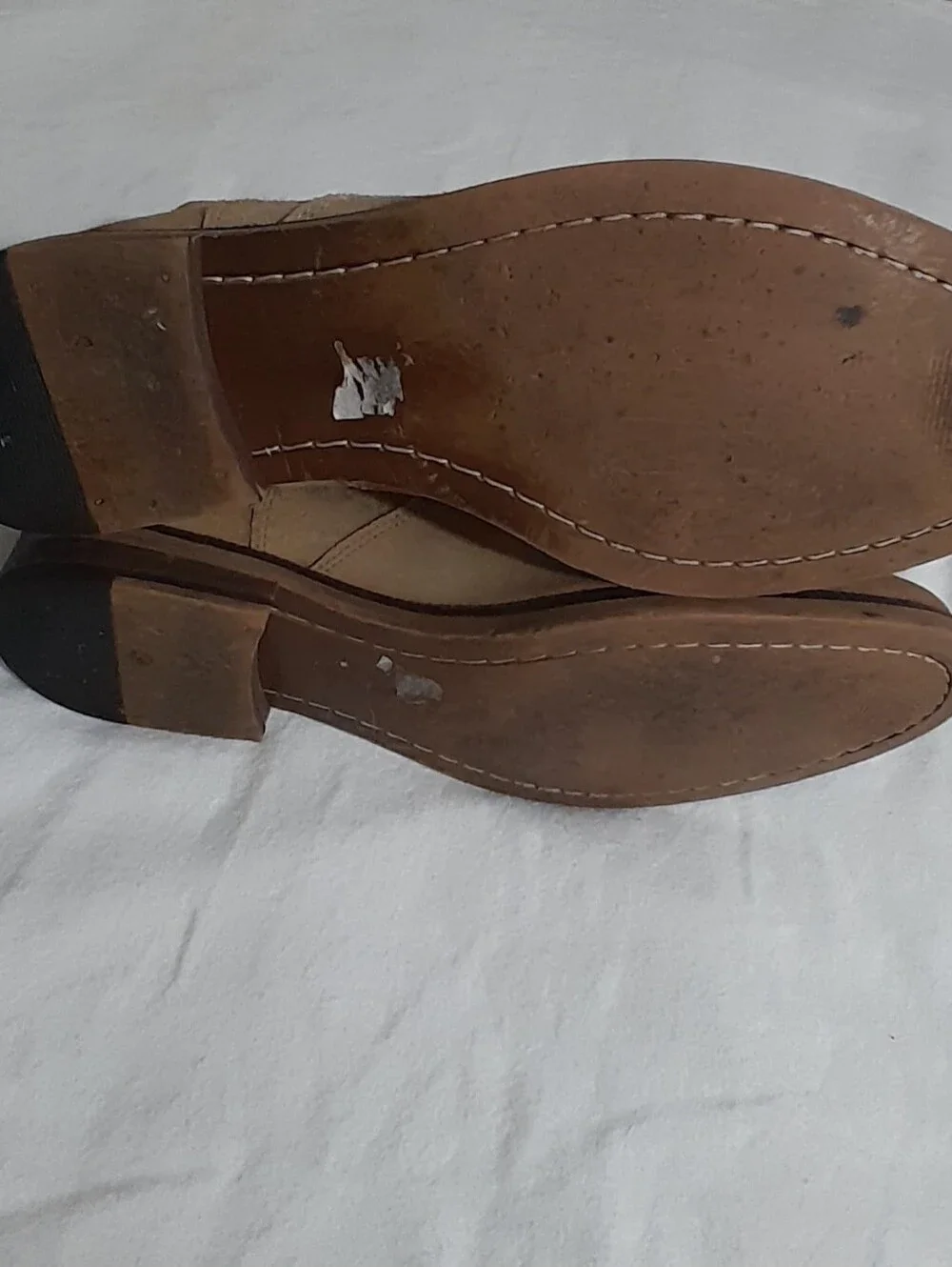 Men's Chelsea Boots in Tan Suede